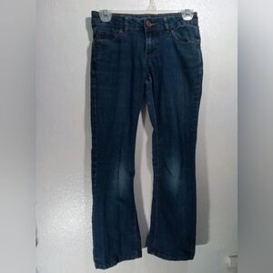 SO Women's Boot Cut Blue Jeans